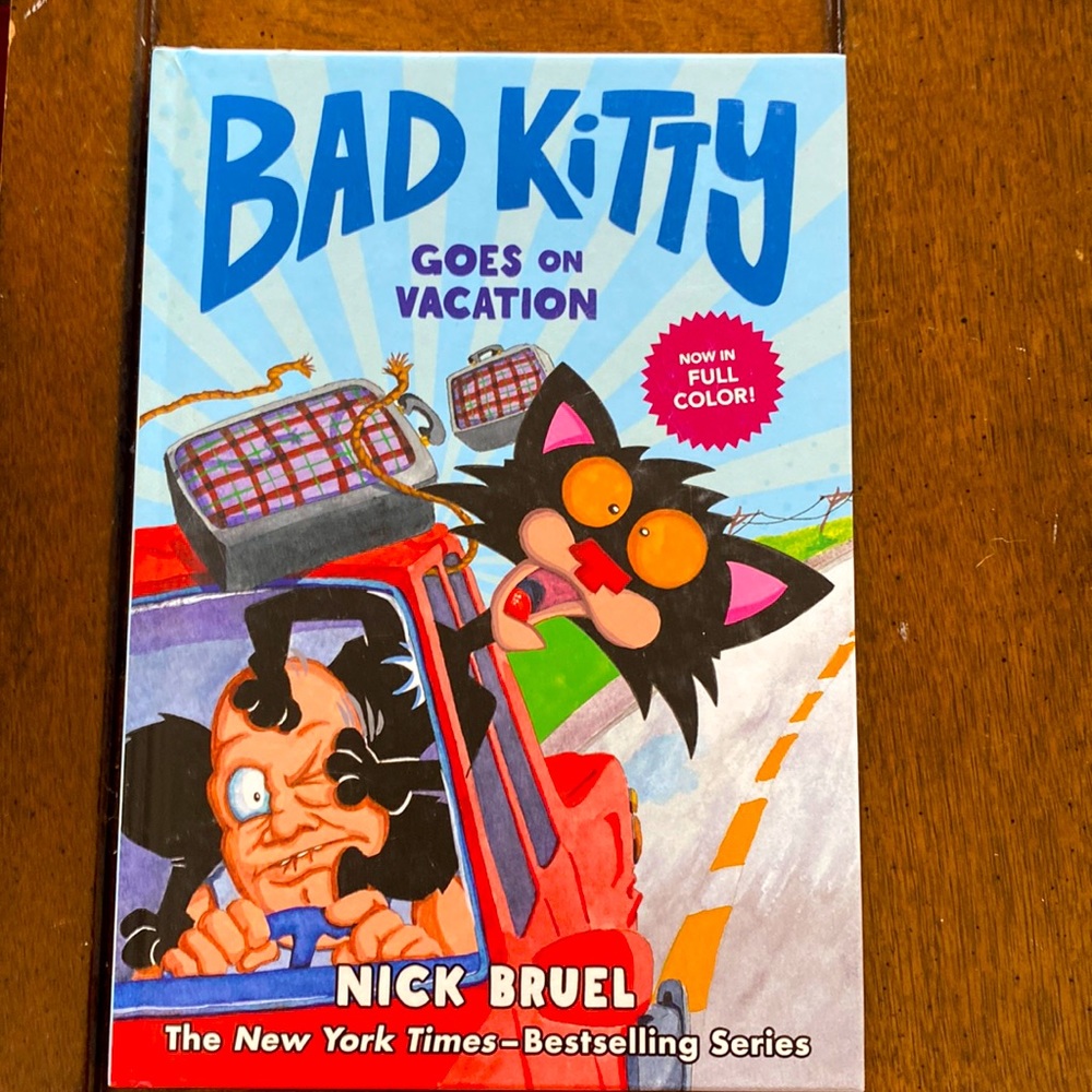 Bad kitty goes on vacation